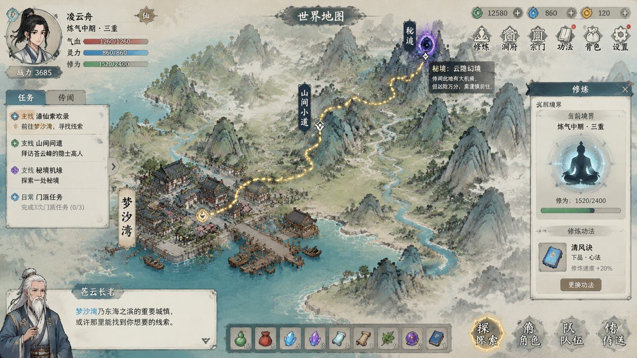 谪仙索欢录 攻略要点 预览图